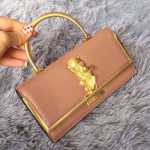 발렌티노 클러치 베이지핑크