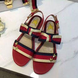 구찌 샌들 레드