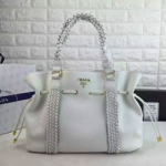 프라다 숄더백 화이트 1070