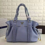 프라다 숄더백 블루그레이 1070