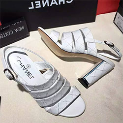 샤넬 구두 화이트