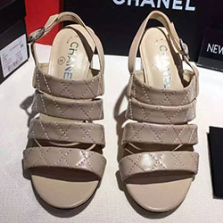 샤넬 구두 베이지