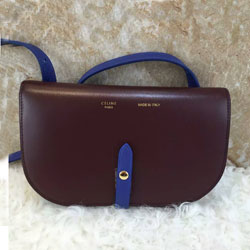 셀린느 크로스백 버건디 106763