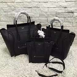 셀린느 러기지백  블랙