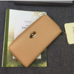 멀베리 지퍼 장지갑