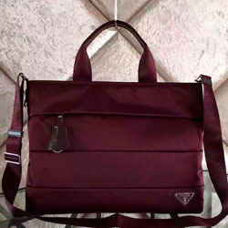 프라다 토드 숄더백 BR4561 버건디