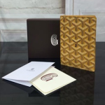 고야드  여권지갑 옐로우