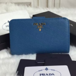 프라다 중지갑 블루