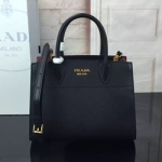 프라다 신상 1BA050비블리오텍 백 투톤블랙