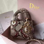 크리스찬디올 레이디디올백 스몰 스테이크레더