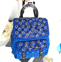 크리스찬 디올 플라워 패치 백팩