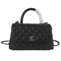 샤넬 17ss 클래식 코코핸들 블랙