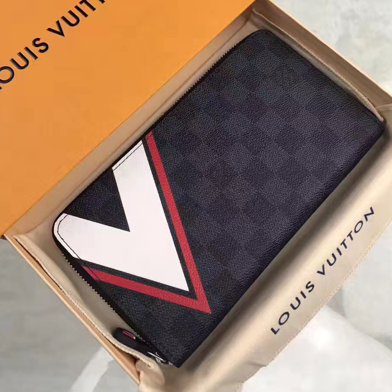 루이비통 장지갑 N64014 아메리카 컵 한정 다미