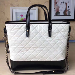 샤넬 램스킨 토트백