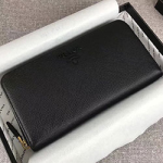 프라다 사피아노 가죽 레드 지퍼 지갑 1ML506-4