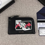 프라다 사피아노 가죽 신용카드 지갑 2MC021