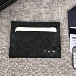 프라다 사피아노 가죽 카드 지갑 2MC149
