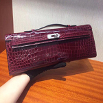 에르메스 켈리 포쉐트 31cm 리얼크로커다일 H-02