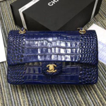  샤넬  악어무늬소가죽 플랩 백 190113