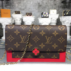 루이비통 플로르 체인 월릿 M67404