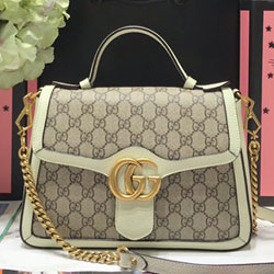 구찌 [GG 마몽] 마틀라세 탑 핸들 백 498110