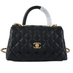 샤넬 17ss 클래식 코코핸들 블랙