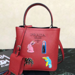 프라다  사피아노 가죽  토트백 1NH097