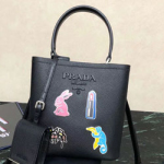 프라다  사피아노 가죽  토트백 1NH097