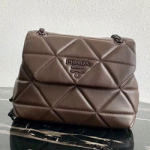 프라다 가죽 모노크롬 숄더백 1BD233