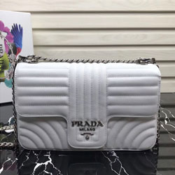 프라다 가죽 모노크롬 숄더백 1BD108