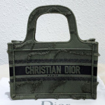 크리스찬디올 오리지널 OBLIQUE 자수 캔버스 미니백