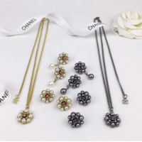 샤넬 목걸이&귀걸이 세트 CH-8466-3