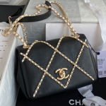  샤넬 램스킨 플랩백 AS210129