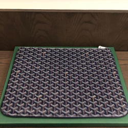 [고급형]고야드 클러치 네이비