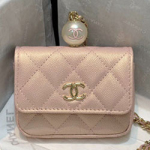 샤넬 체인 플랩 동전 지갑 AP81090